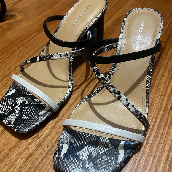 Marc Fisher Strappy Heeled Sandals - Aliana - Picture 5 of 5